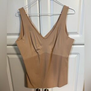 Honeylove Beige V-Neck Top